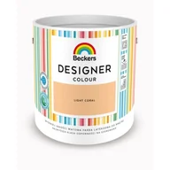 Farby wewnętrzne - Farba lateksowa Beckers Designer Colour Light Coral 2,5 l - miniaturka - grafika 1