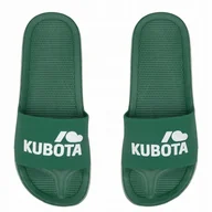 Kapcie damskie - Klapki Kubota BIEDRONKOWE KAPCIE zielony roz. 43 - miniaturka - grafika 1