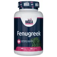 Witaminy i minerały - Haya Labs Fenugreek (Kozieradka) 600 mg - 120 tabletek - miniaturka - grafika 1