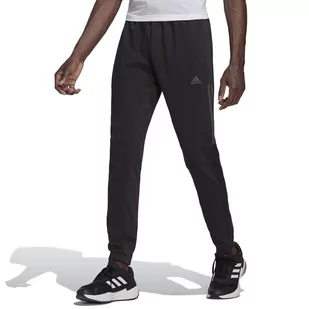 Spodnie adidas Aeroready Yoga Pants HL2366 - czarne - Spodnie sportowe męskie - miniaturka - grafika 1