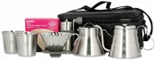 Zaparzacze i kawiarki - Hario - Outdoor Coffee Full Set - Zestaw akcesoriów kawowych z torbą - miniaturka - grafika 1