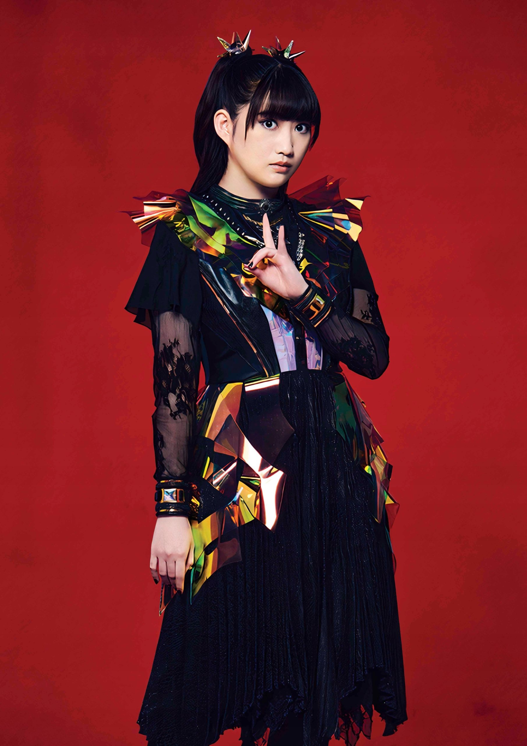 Plakat A2 Baby Metal Japonia Muzyka Kawaii Metal Momo Momoko Okazaki