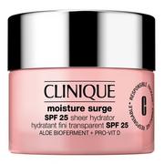 Kremy do twarzy - Clinique Moisture Surge SPF25 Sheer Hydrator nawilżający krem do twarzy 30ml - miniaturka - grafika 1