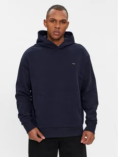 Calvin Klein Bluza K10K112748 Granatowy Comfort Fit - Bluzy męskie - miniaturka - grafika 1