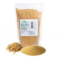 Zdrowa żywność - Siemie lniane złote mielone odtłuszczone złote 1kg Eoovita błonnik omega-3 vegan - miniaturka - grafika 1