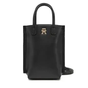 Etui i futerały do telefonów - Etui na telefon Tommy Hilfiger Th Distinct Phone Pouch AW0AW17402 Czarny - miniaturka - grafika 1