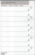 Artykuły biurowe - Antra Wkład do organizera MEM/M Pamiętaj ANTRA - miniaturka - grafika 1