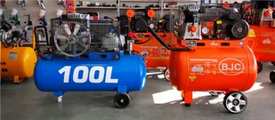 Kompresor olejowy 2-tłokowy ze zbiornikiem o pojemności 115l BJC - Sprężarki i kompresory - miniaturka - grafika 11