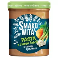 Zdrowa żywność - Smakowita Pasta z ziaren fasoli z cebulą i jabłkiem 180 g - miniaturka - grafika 1