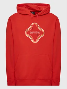 Rip Curl Bluza Surf Revival Vibrations 008MFL Czerwony Regular Fit - Bluzy męskie - miniaturka - grafika 1