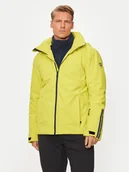 Kurtki narciarskie - Rossignol Kurtka narciarska Strawpile RLNMJ11 Zielony Regular Fit - miniaturka - grafika 1