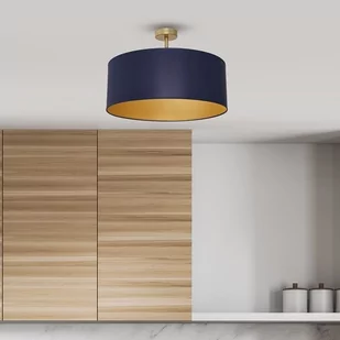Milagro Lampa sufitowa BEN NAVY BLUE/GOLD 3xE27 - Lampy ścienne - miniaturka - grafika 2