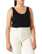 Koszulki i topy damskie - VERO MODA Damski top Vmmaxi My Soft Uu Tank Noos, czarny (czarny), XS - miniaturka - grafika 1