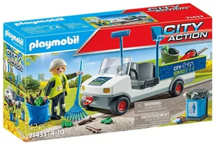 Playmobil City Action 71433 Sprzątanie miasta samochodem elektrycznym - Klocki - miniaturka - grafika 1