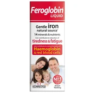 Witaminy i minerały - Vitabiotics Feroglobin Liquid feroglobina w płynie suplement diety 200ml - miniaturka - grafika 1