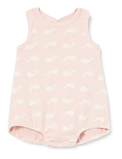 Petit Bateau Szorty Kombinezon dla dzieci, Różowy Solina/Biały Marshmallow, 12 mesi - Spodenki damskie - miniaturka - grafika 1