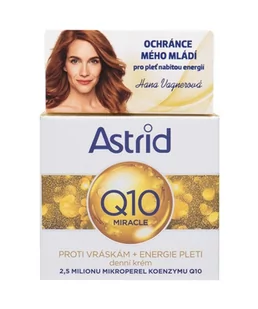 Astrid Q10 Miracle krem do twarzy na dzień 50 ml - Kremy do twarzy Astrid Q10 Miracle krem do twarzy na dzień 50 ml - Kremy do twarzy - miniaturka - grafika 1