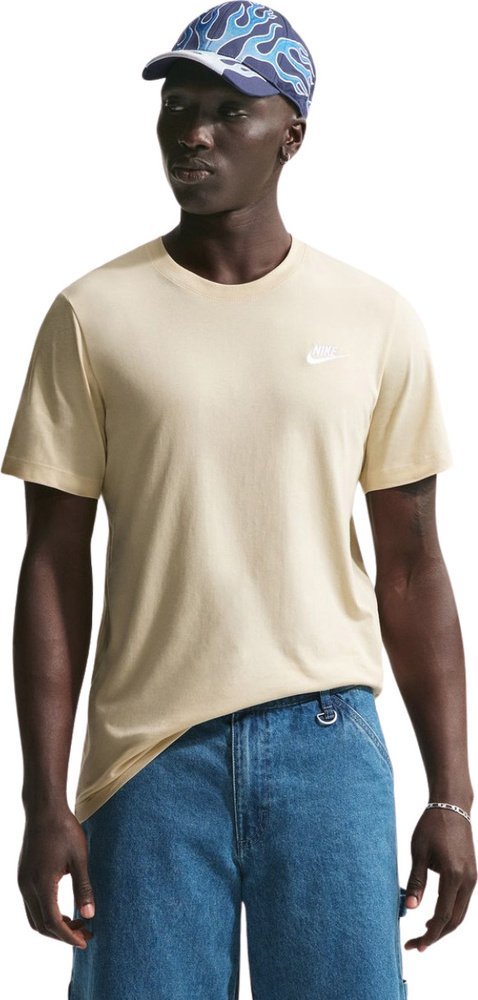Nike Koszulka męska Nike Club Tee beżowa AR4997 229 XL