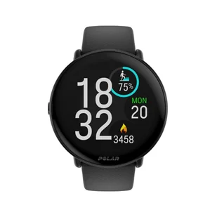 Polar IGNITE 3 Titanium Czarny Silikonowy - Smartwatch - miniaturka - grafika 1