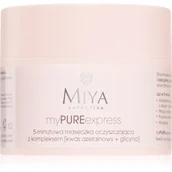 Maseczki do twarzy - Miya Cosmetics Miya My Pure Express 5- minutowa maseczka oczyszczająca z kwasem azelainowym i glicyną 50g - miniaturka - grafika 1