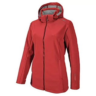 Kurtki damskie - CMP damska kurtka Softshell, czerwony, 46 3A22226_388Q_46 - grafika 1