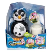 Zabawki interaktywne dla dzieci - Silverlit: Mini interaktywny pingwin - czarny - miniaturka - grafika 1