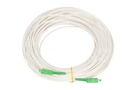 Kable światłowodowe - EXTRALINK PATCHCORD SC/APC-SC/APC SM G657A2 SIMPLEX 3.0MM 25M LSOH WHITE - miniaturka - grafika 1