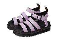 Sandały damskie - Dr Martens Blaire, Sandały damskie, Liliowy Piza, 39 EU, Lilac Piza - miniaturka - grafika 1