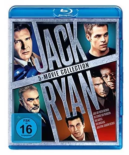 Jack Ryan Collection: The Hunt for Red October / Patriot Games / Clear and Present Danger / The Sum of All Fears / Jack Ryan: Shadow Recruit (Polowa.. - Filmy akcji Blu-Ray - miniaturka - grafika 1
