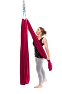 Czapki i chusty sportowe damskie - Aerial joga hamak / chusta do jogi swing - miniaturka - grafika 1