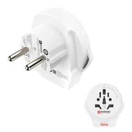 Złącza, przejściówki, adaptery - Hama adapter podróżny World Travel USB - miniaturka - grafika 1