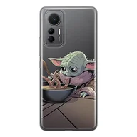 Etui i futerały do telefonów - ERT GROUP etui na telefon Xiaomi 12 LITE, case oryginalny i oficjalnie licencjonowany przez Star Wars, wzór Baby Yoda 027, optymalnie dopasowane, plecki z TPU częściowo przeźroczyste - miniaturka - grafika 1