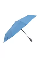 Parasole - Składany parasol damski w kolorze niebieskim - miniaturka - grafika 1