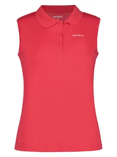 Icepeak Funkcyjna koszulka polo w kolorze czerwonym - Koszulki i topy damskie - miniaturka - grafika 1