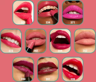 3INA MAKEUP 3INA Makeup - Vegan - Cruelty Free - The Lipstick 334 - długotrwała pomadka do ust - matowa pomadka - wodoodporna - mocno pigmentowana pomadka - żywy róż - matowana The Lipstick 334 - Szminki - miniaturka - grafika 8