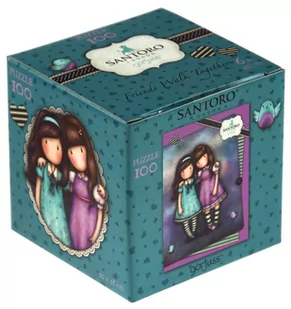 Educa Puzzle 100 Santoro Gorjuss - Przyjaciele - - Puzzle - miniaturka - grafika 1