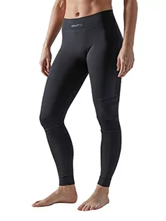 Spodnie damskie - Craft damskie spodnie sportowe z aktywną intensywnością w spodniach, czarny/asfalt, XL 1907940-999995-X-Large - grafika 1