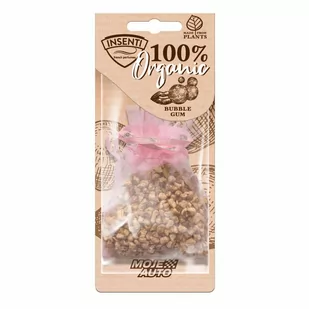 Odświeżacz Powietrza - Insenti Organic Woreczek Zapachowy Moje Auto- Bubble Gum 18G - Zapachy samochodowe - miniaturka - grafika 1