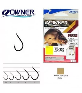 Owner Haczyki RL330 rozm.10 Przypzypon 0.14mm - Inne akcesoria dla wędkarzy - miniaturka - grafika 1