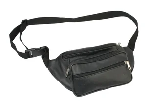 Saszetka Skórzana Na Pas Biodrówka Nerka Średnia GRETOS (PL) MAROUS Skóra Naturalna 29 x 13 x 9 [cm] - Nerki - miniaturka - grafika 1