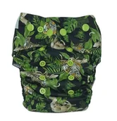 Pieluchy - Pieluszka Z Kieszonką Os Jednorzędowa Dzikie Koty - miniaturka - grafika 1