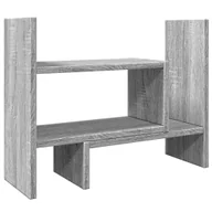 Przyborniki na biurko - Organizer na biurko, szary dąb sonoma, 38,5x17x39 - miniaturka - grafika 1