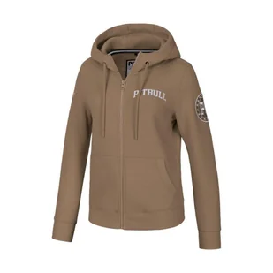 Bluza damska Pitbull rozpinana z kapturem Tyrian - Bluzy sportowe damskie - miniaturka - grafika 1