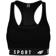 Biustonosze - Stanik sportowy 4F W H4Z22 STAD350 (kolor Czarny, rozmiar XS) - miniaturka - grafika 1