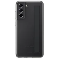 Etui i futerały do telefonów - Samsung Slim Strap Cover do S21FE dark gray EF-XG990CBEGWW - miniaturka - grafika 1