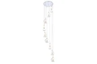 Lampy sufitowe - Azzardo Lampa wisząca Amber Milano 9 AZ3102 AZ3102 - miniaturka - grafika 1