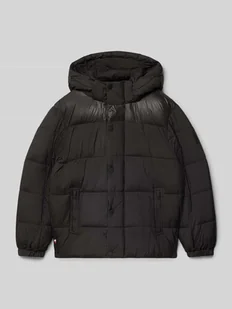 Kurtka pikowana o kroju regular fit z odpinanym kapturem - Kurtki i płaszcze dla chłopców - miniaturka - grafika 1