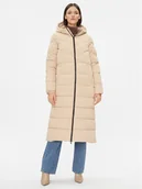 Kurtki damskie - Noisy May Kurtka zimowa 27026538 Beżowy Regular Fit - miniaturka - grafika 1