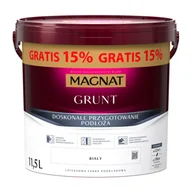 Farby do metalu - MAGNAT Farba gruntująca 11,5 l biały - miniaturka - grafika 1