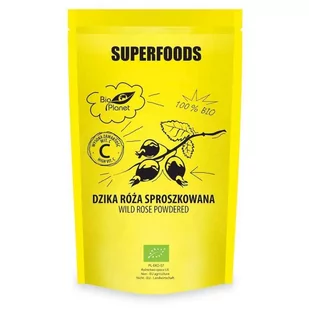 Bio Planet SUPERFOODS Dzika róża sproszkowana 150g BP5796 - Suplementy naturalne - miniaturka - grafika 1